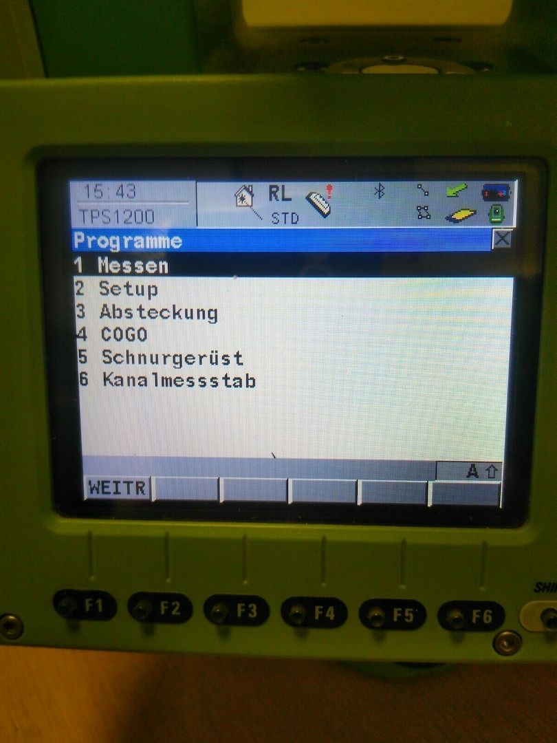 Tachymeter Leica komplett