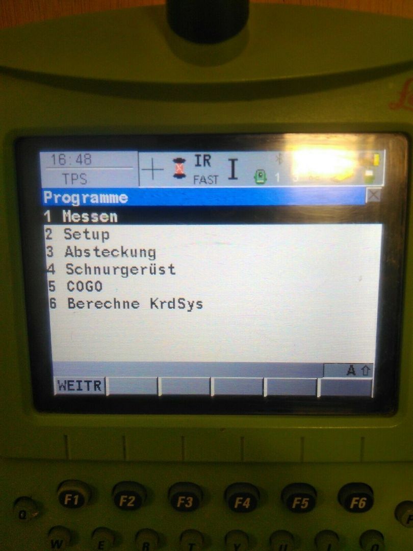 Tachymeter Leica komplett