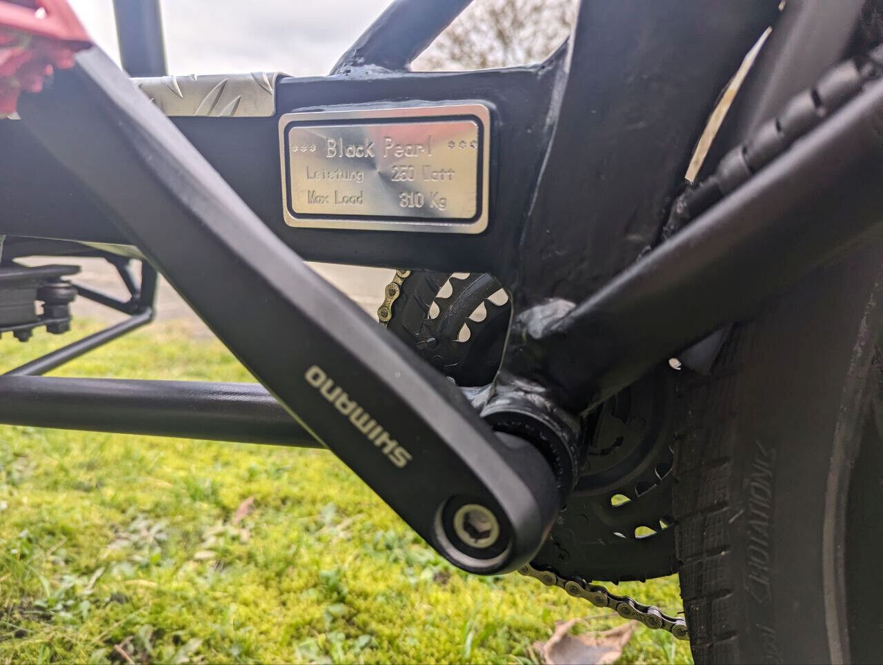 Lasten Kraft Rad Black Pearl