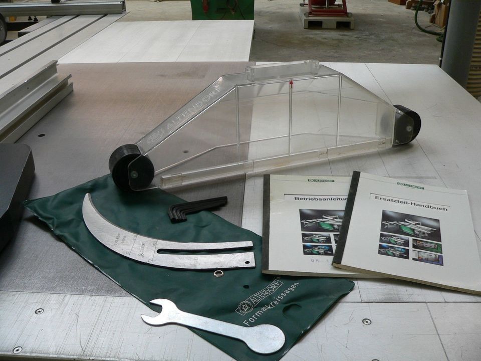 ALTENDORF F45 ELMO 3 Formatkreissäge Zubehör