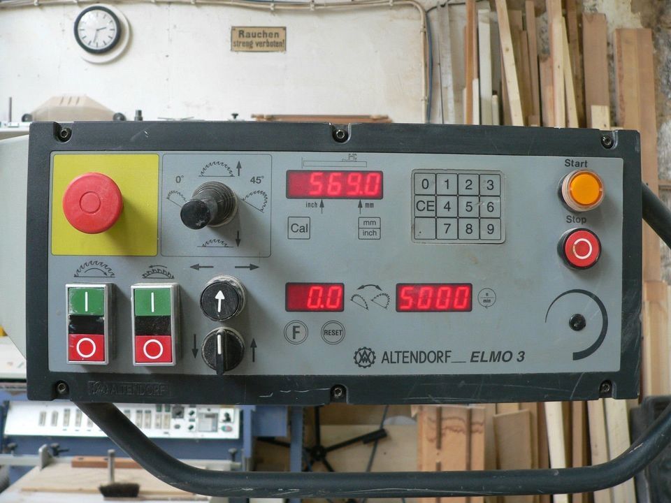 ALTENDORF F45 ELMO 3 Formatkreissäge Zubehör
