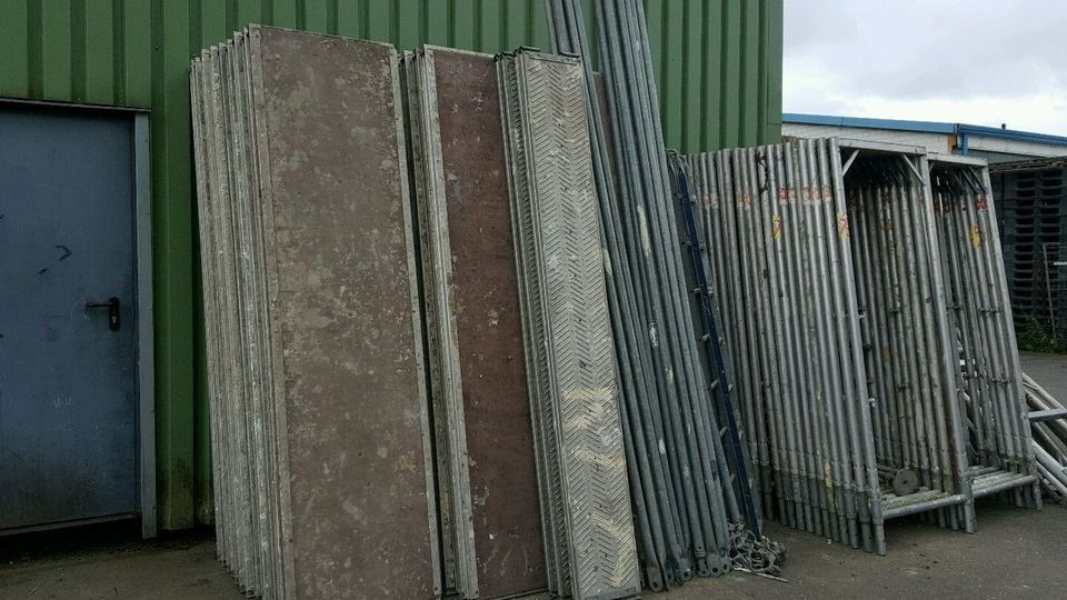 Alu Fassaden Gerüst Bosta 70 ca 300 qm sehr Leicht