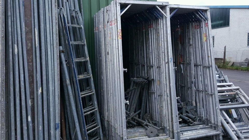 Alu Fassaden Gerüst Bosta 70 ca 300 qm sehr Leicht