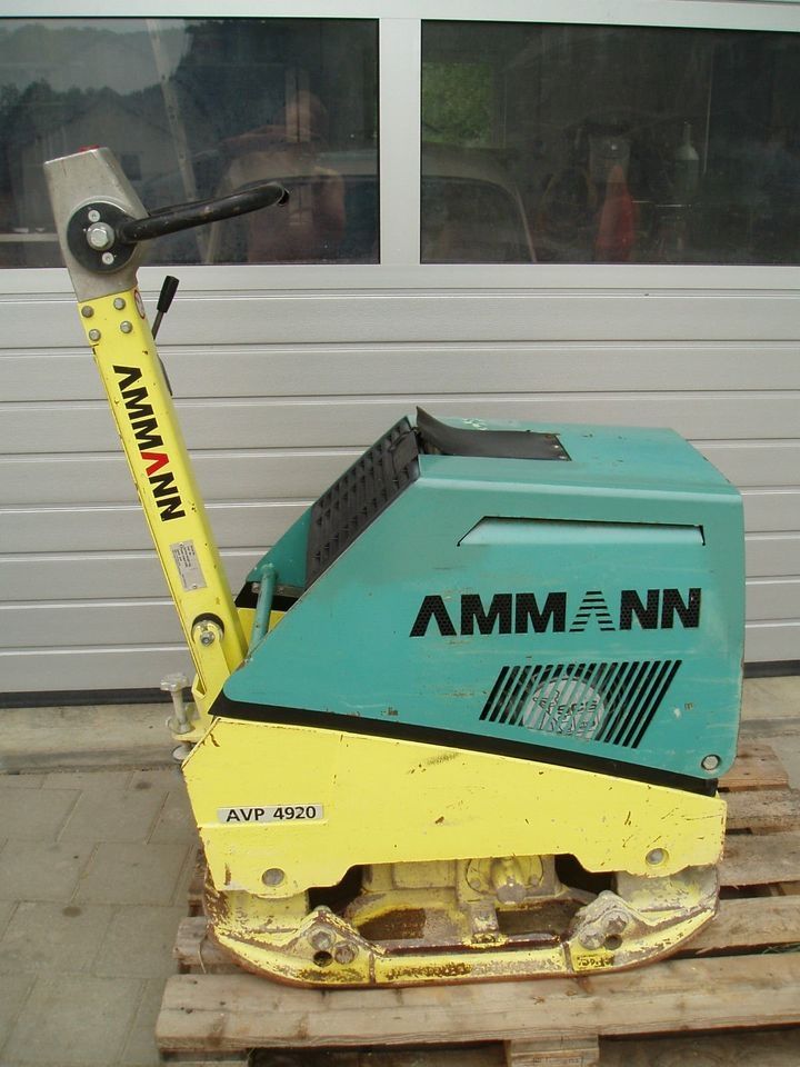 Ammann 4920 Rüttelplatte Bomag Wacker