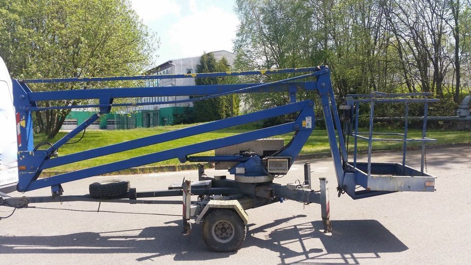 Anhänger Hebebühne Arbeitsbühne Stematec G12