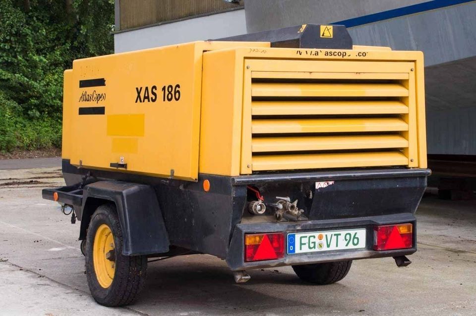 Atlas Copco Kompressor XAS 186 Baustellenkompressor