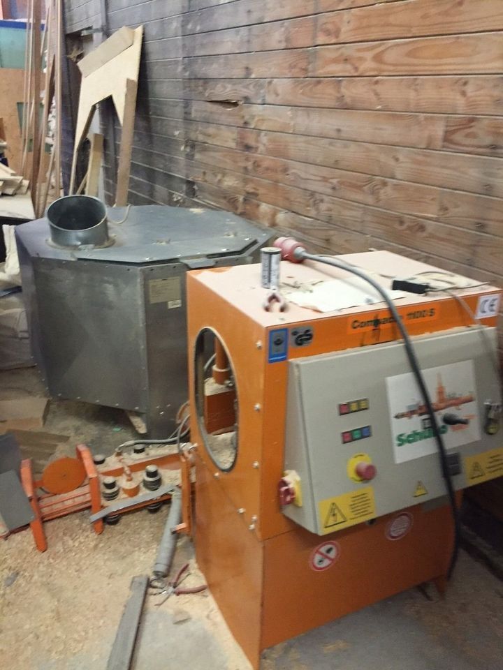 Brikettierpresse Brikettpresse Schuko Holzbrikettpresse 5,2 kW