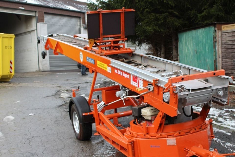 Dachdeckeraufzug Bauaufzug Schrägaufzug Böcker HD 31 K