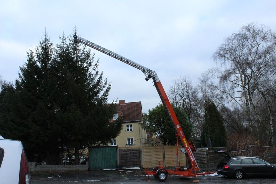 Dachdeckeraufzug Bauaufzug Schrägaufzug Böcker HD 31 K
