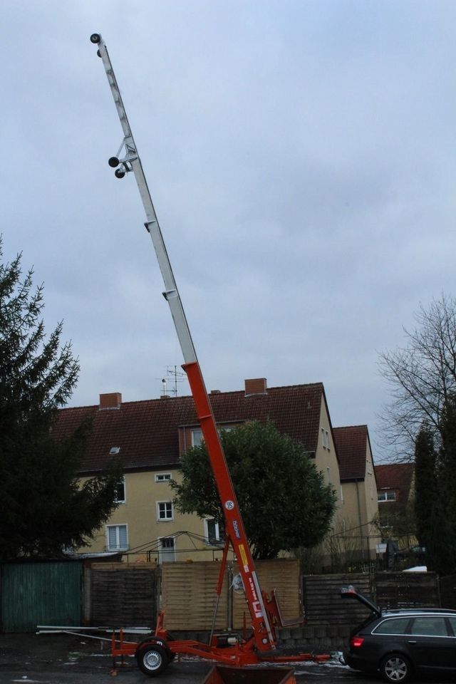 Dachdeckeraufzug Bauaufzug Schrägaufzug Böcker HD 31 K