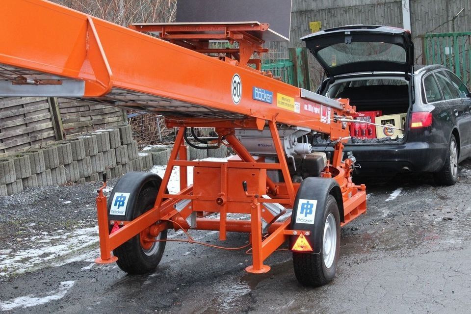 Dachdeckeraufzug Bauaufzug Schrägaufzug Böcker HD 31 K