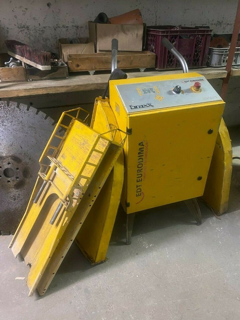 Wandsägemaschine Steuerschrank Sägeblätter Schienen EDT Eurodima gebraucht