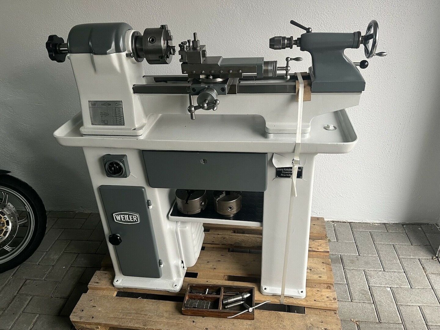 Weiler MDU 260 - 28 TOP Zustand + Viel Zubehör Drehmaschine Drehbank