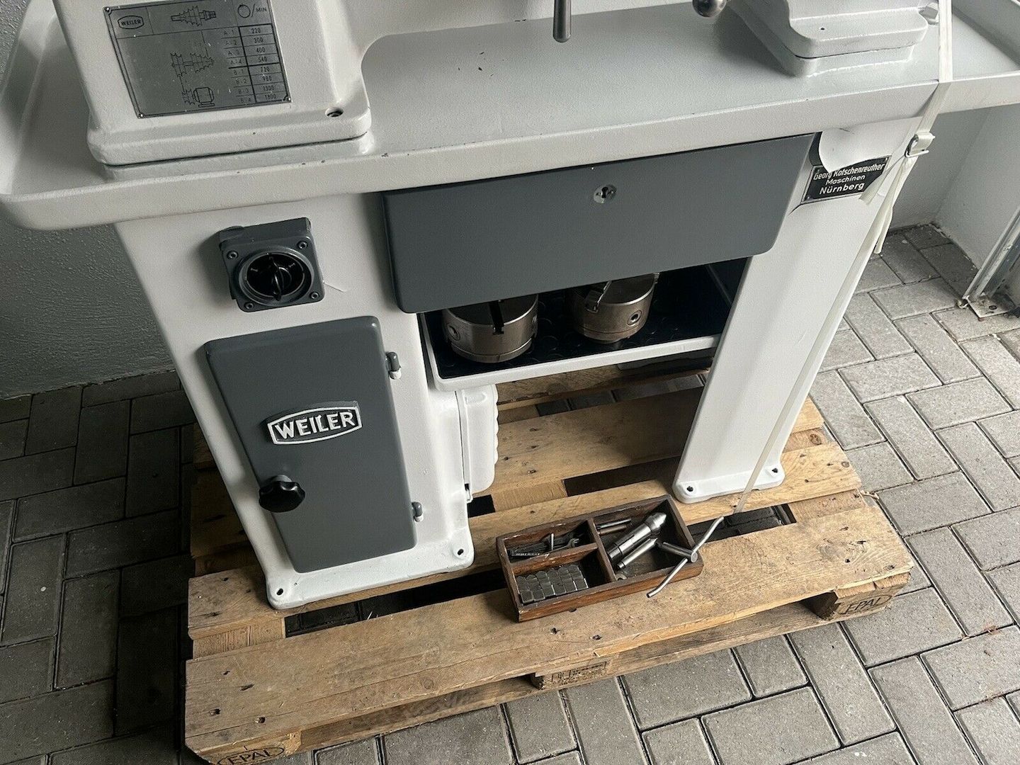 Weiler MDU 260 - 28 TOP Zustand + Viel Zubehör Drehmaschine Drehbank