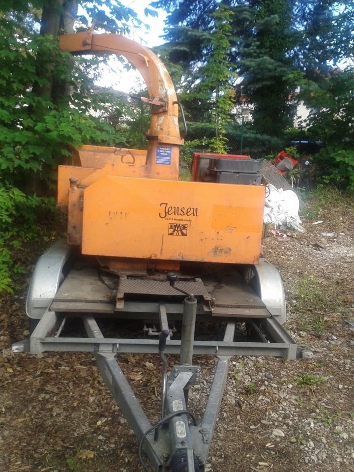 Holzhäcksler Jensen A 425 Hächsler, Schredder, Buschhacker