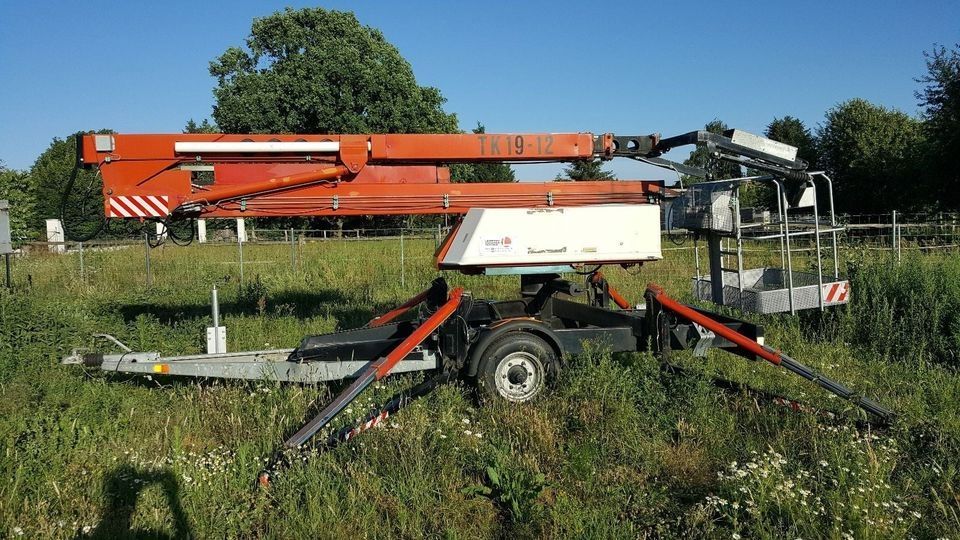 Hubarbeitsbühne, Anhängerlift, Arbeitsbühne, 19 m Arbeitshöhe