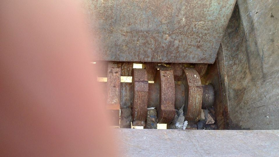 Kunststoff Plastik Holz Schredder mit 24 KW