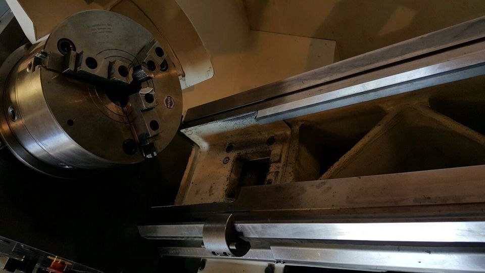 Leit und Zugspindel Drehbank Colchester Mastiff VS 1800 mit Digitalanzeige