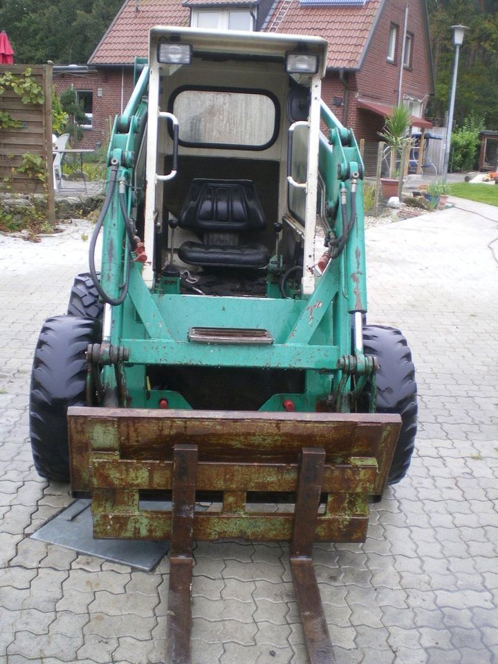 LMS Unipac 2.2 Komplaktlader wie Bobcat mit Schaufel und Palettengabel