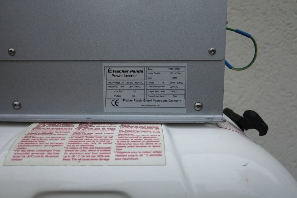 Marine Generator Fischer Panda 8000i