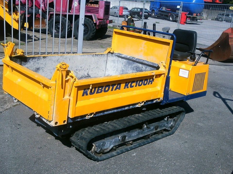 Minidumper Dumper Raupenkipper Raupendumper Kubota Diesel