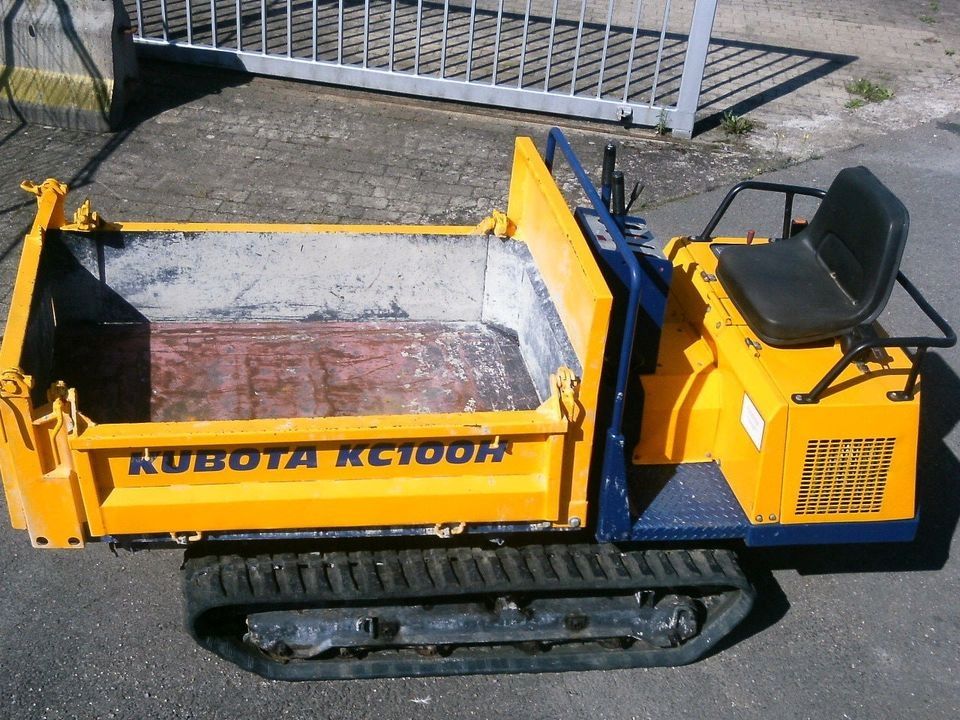 Minidumper Dumper Raupenkipper Raupendumper Kubota Diesel