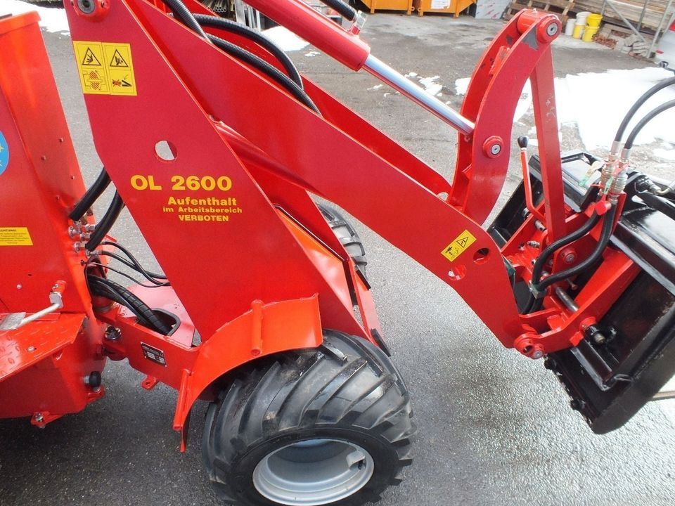 Oehler OL 2600 Hoftrac Hofschlepper Hoflader Radlader Bj. 2005 mit nur 254 Std.