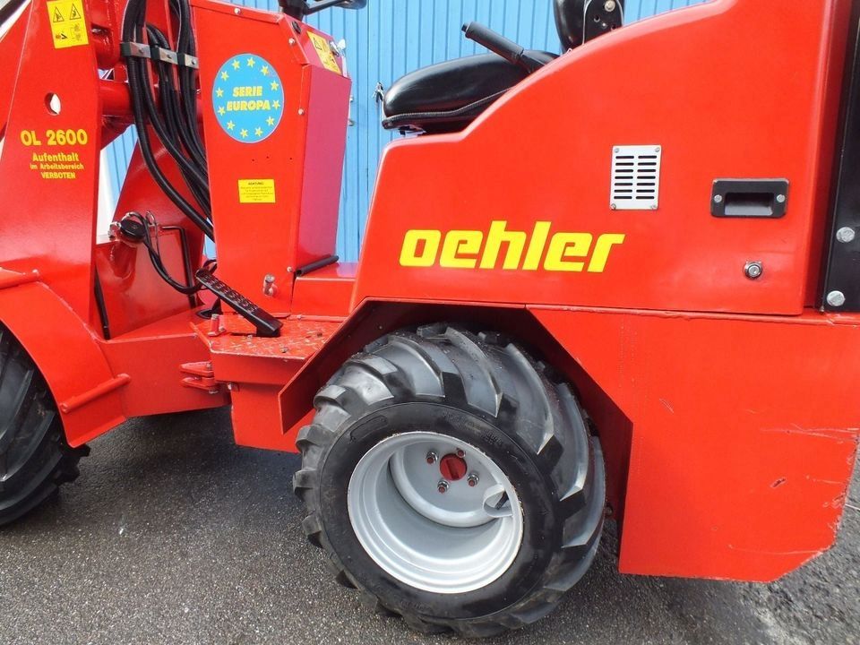 Oehler OL 2600 Hoftrac Hofschlepper Hoflader Radlader Bj. 2005 mit nur 254 Std.