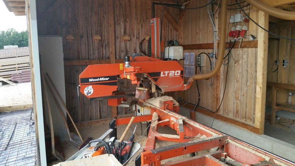 Sägewerk Mobilsäge Blockbandsäge Woodmizer Wood Mizer LT20