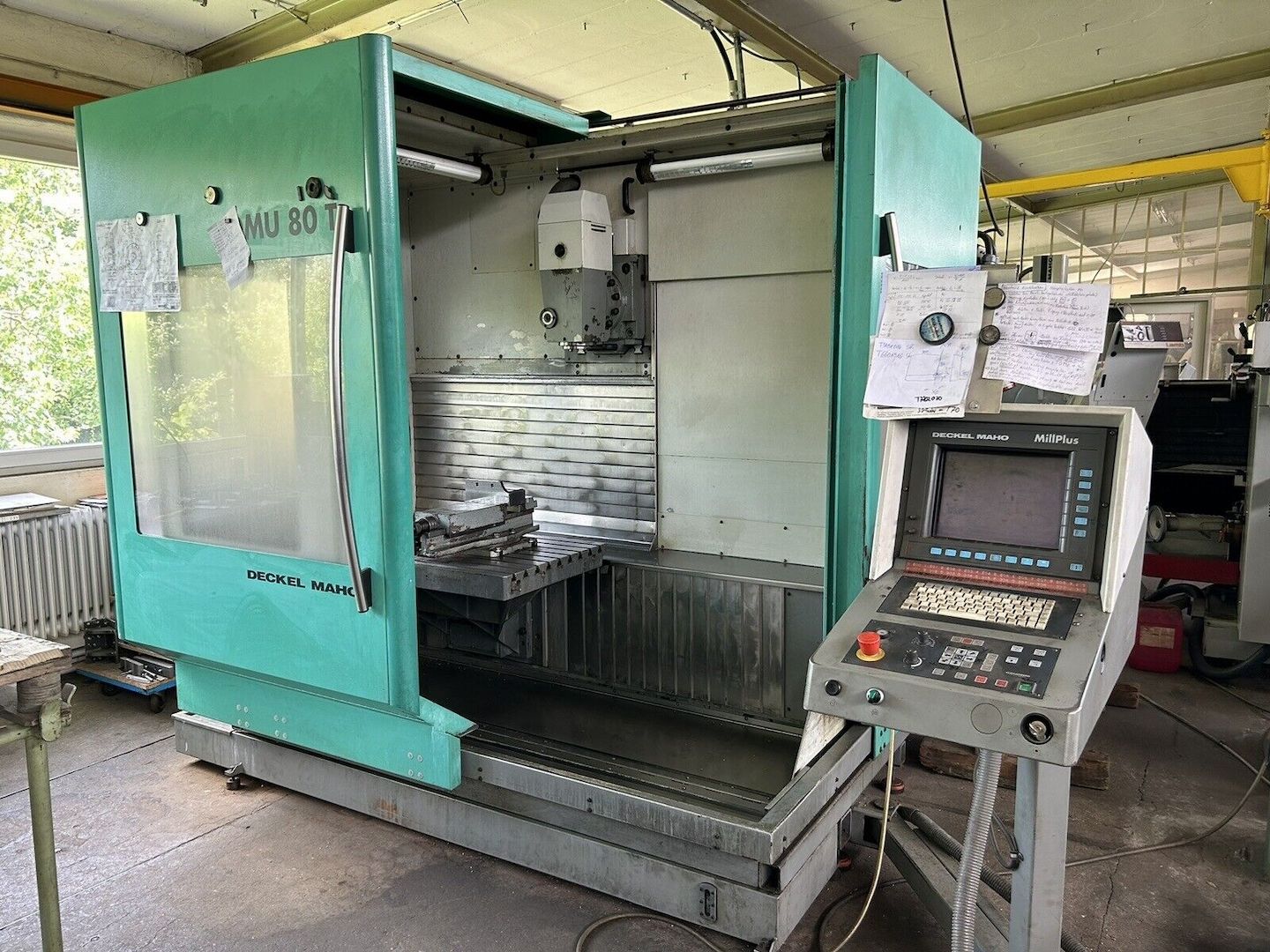 MAHO DMU 80 T Fräsmaschine mit Mill Plus steuerung