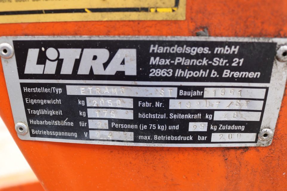 Hubsteiger Arbeitsbühne Hebebühne, Hubhöhe ca. 9m