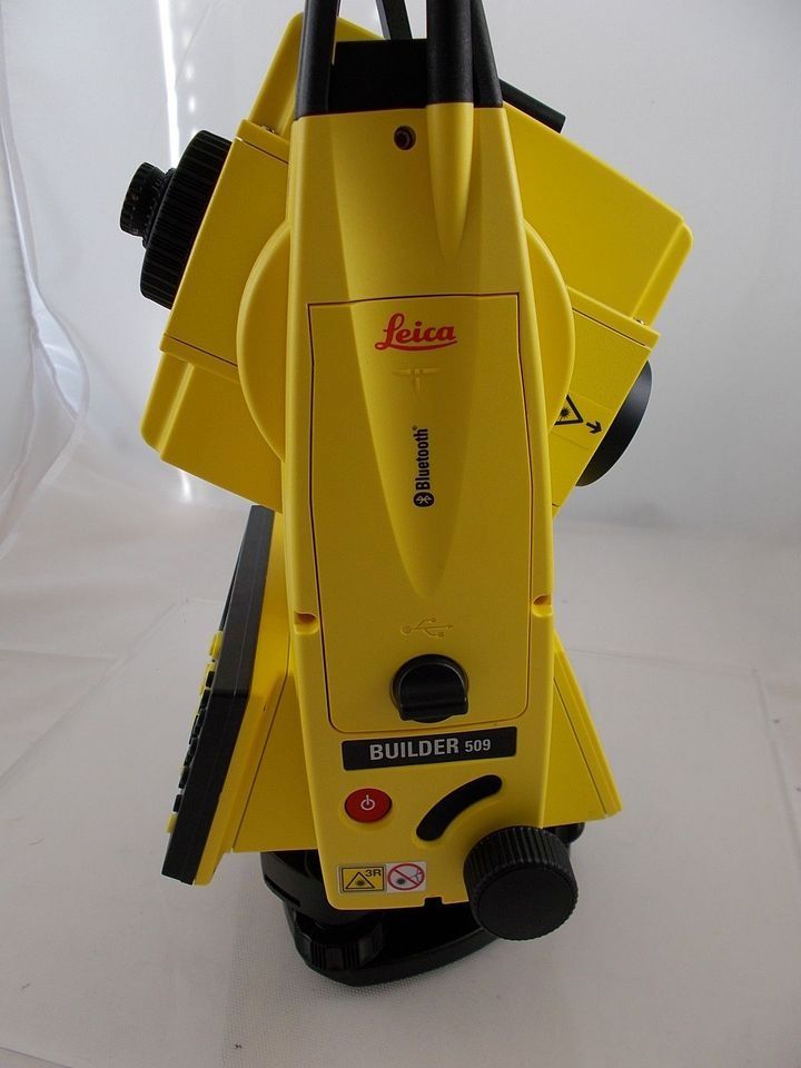 Leica Total Station Builder 509 m. Lasero Prisma 250m Tachymeter
