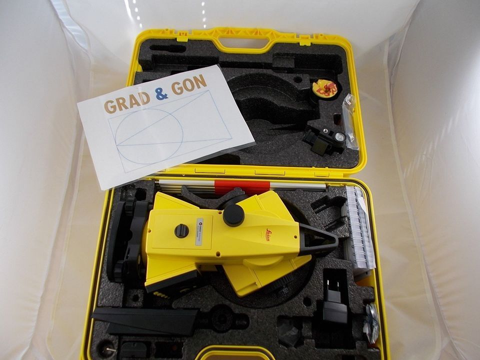 Leica Total Station Builder 509 m. Lasero Prisma 250m Tachymeter