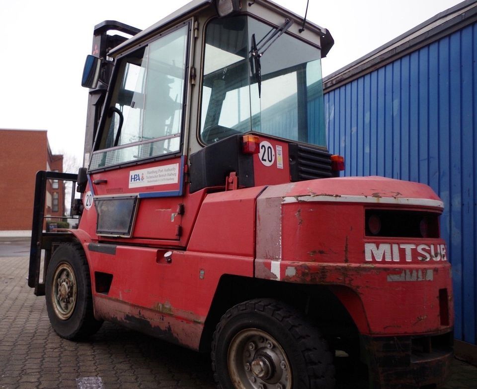 Mitsubishi FD 35T Geländestapler, 4t, 4m Hubhöhe, BJ '97, Best Zustand