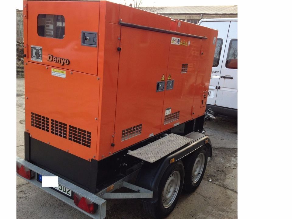 Mobiles Notstromaggregat Stromaggregat 60 kva Denyo Bj 2012 - 2015