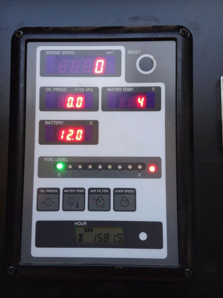 Mobiles Notstromaggregat Stromaggregat 60 kva Denyo Bj 2012 - 2015