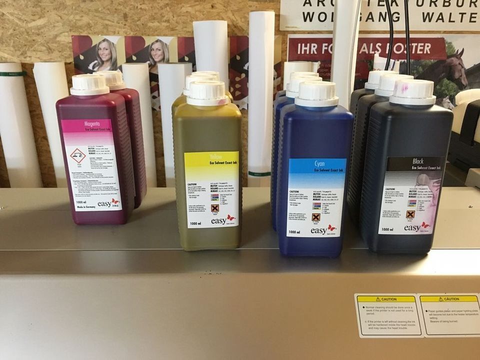 Mutoh Valuejet 1604 Eco Solvent Drucker Außenwerbung