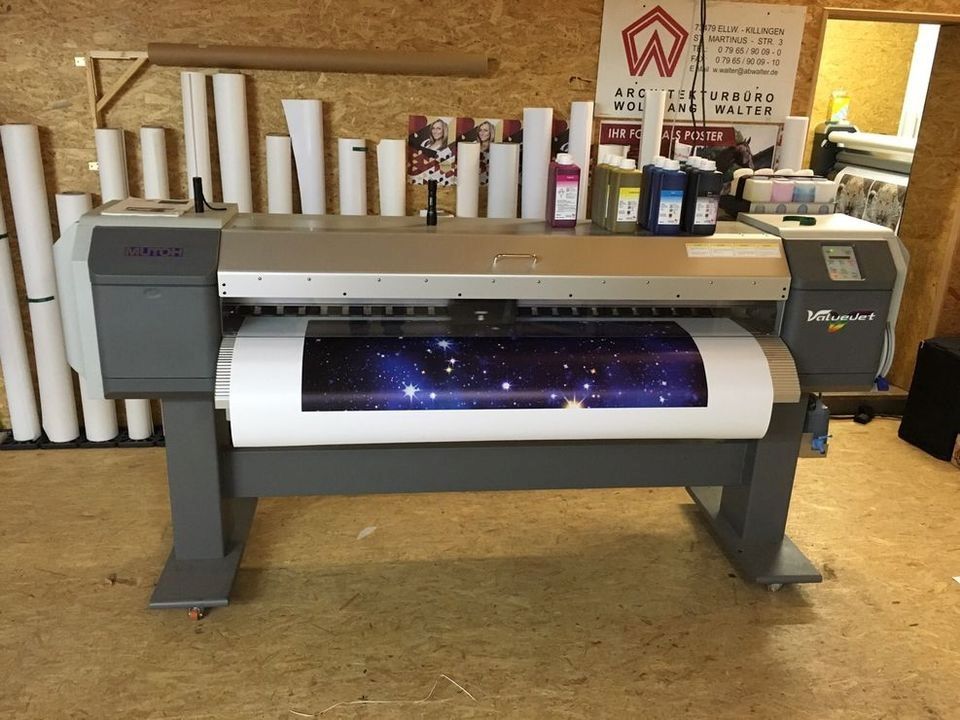 Mutoh Valuejet 1604 Eco Solvent Drucker Außenwerbung
