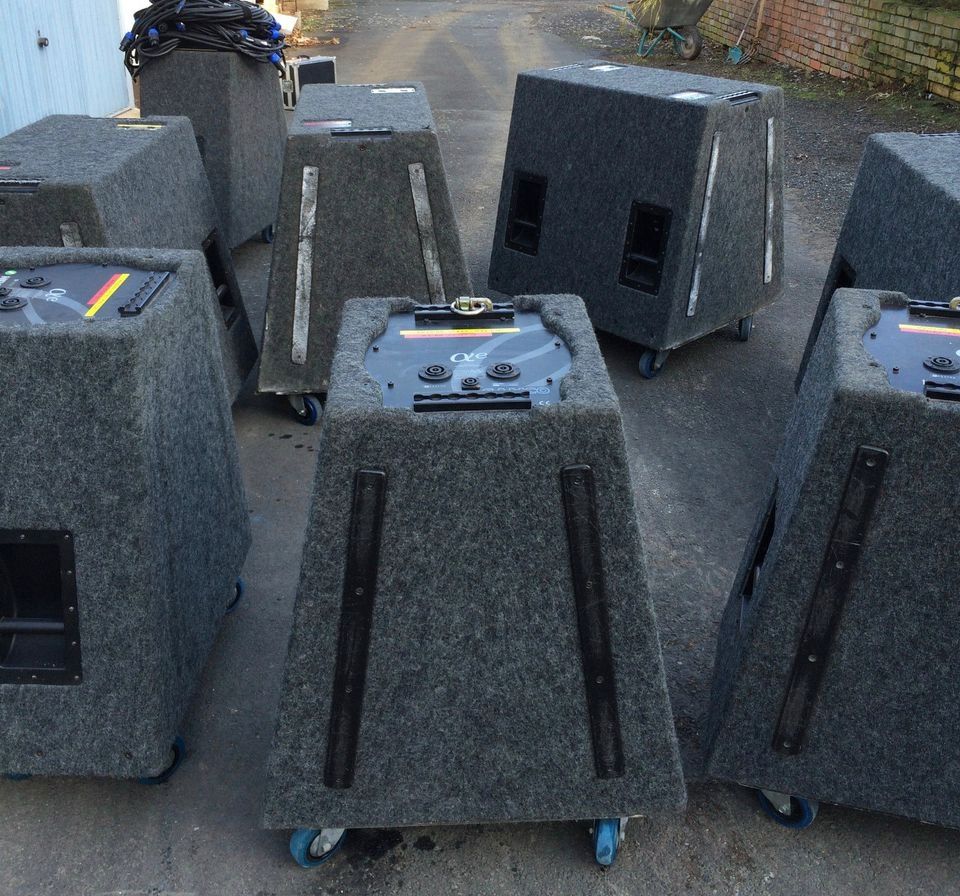 Nexo Alpha E Set mit 2x Camco Vortex 6 und NX-241 4Bässe 4Tops Amping&Kabel TOP