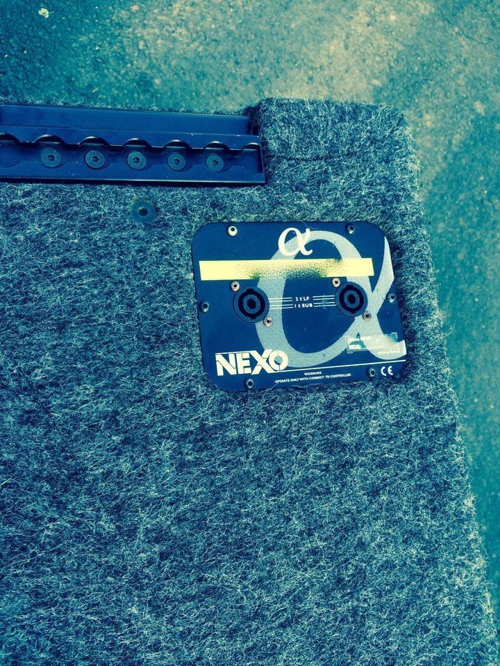 Nexo Alpha E Set mit 2x Camco Vortex 6 und NX-241 4Bässe 4Tops Amping&Kabel TOP