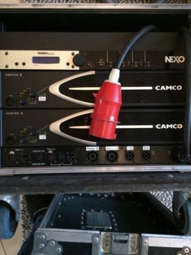 Nexo Alpha E Set mit 2x Camco Vortex 6 und NX-241 4Bässe 4Tops Amping&Kabel TOP