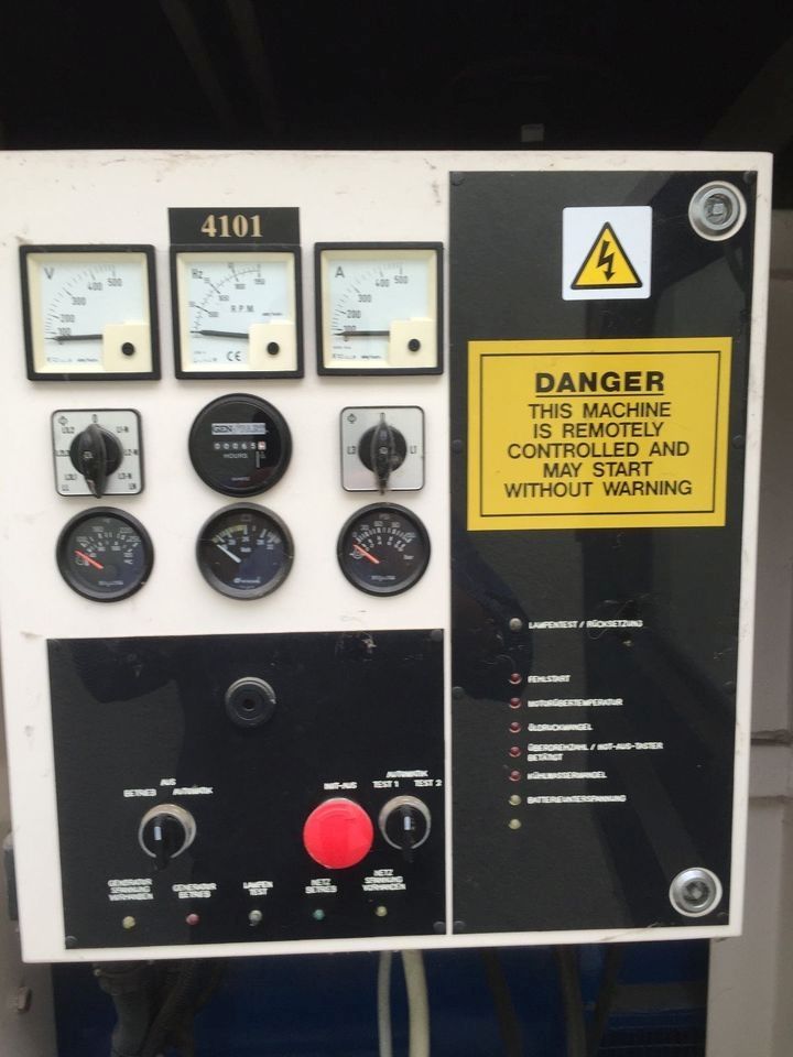 Notstromaggregat, Stromerzeuger, Stromaggregat, 250 kVA 200kW Mabex, Bearward