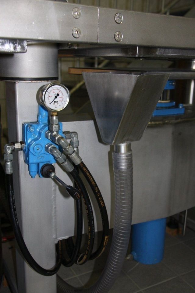 Obstpresse Packpresse Gebhardt Waschanlage Rätzmühle Voran Erhitzer Abfüller