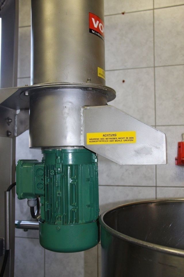 Obstpresse Packpresse Gebhardt Waschanlage Rätzmühle Voran Erhitzer Abfüller