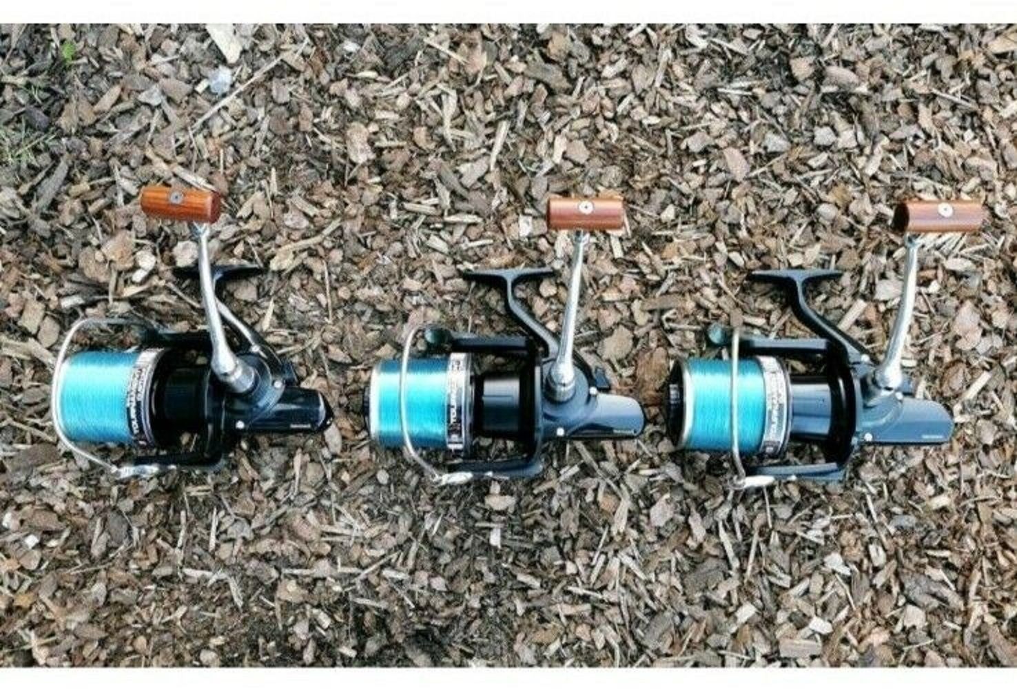 3× Daiwa Tournament Basia Custom Rollen