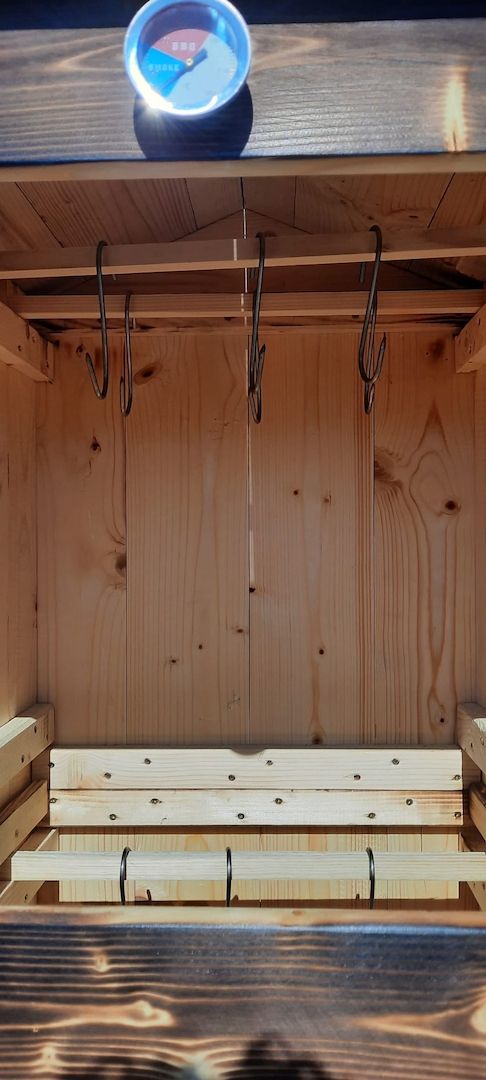 Räucherkammer Räucherofen Räucherplatz Feuerstelle Set Garten