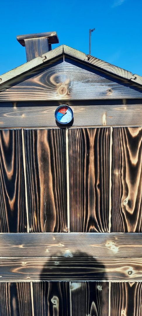 Räucherkammer Räucherofen Räucherplatz Feuerstelle Set Garten