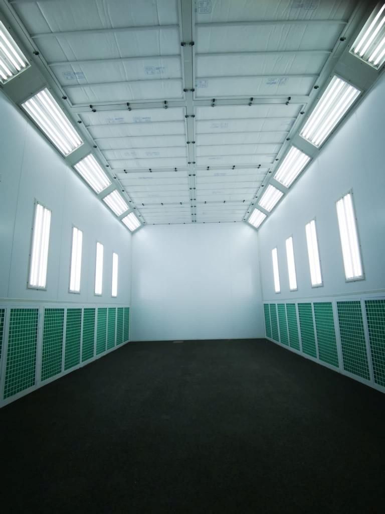 TB-9 Industrie Lackierkabine Lackieranlage Lackiererei Preis inkl. Transport & Montage