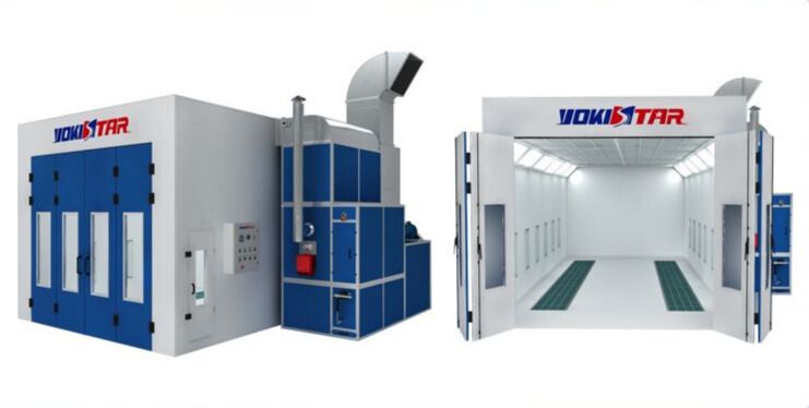 TB-9 Industrie Lackierkabine Lackieranlage Lackiererei Preis inkl. Transport & Montage