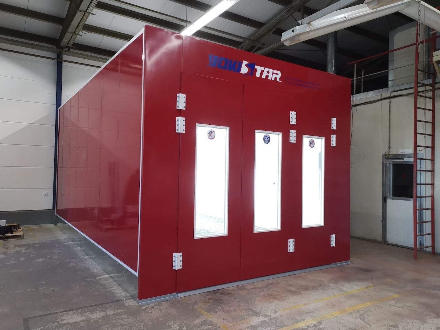 OJADE T Lackierkabine Lackieranlage Spritzkabine Lackiererei Preis inkl. Transport & Montage